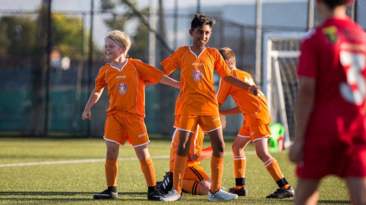 Football training session