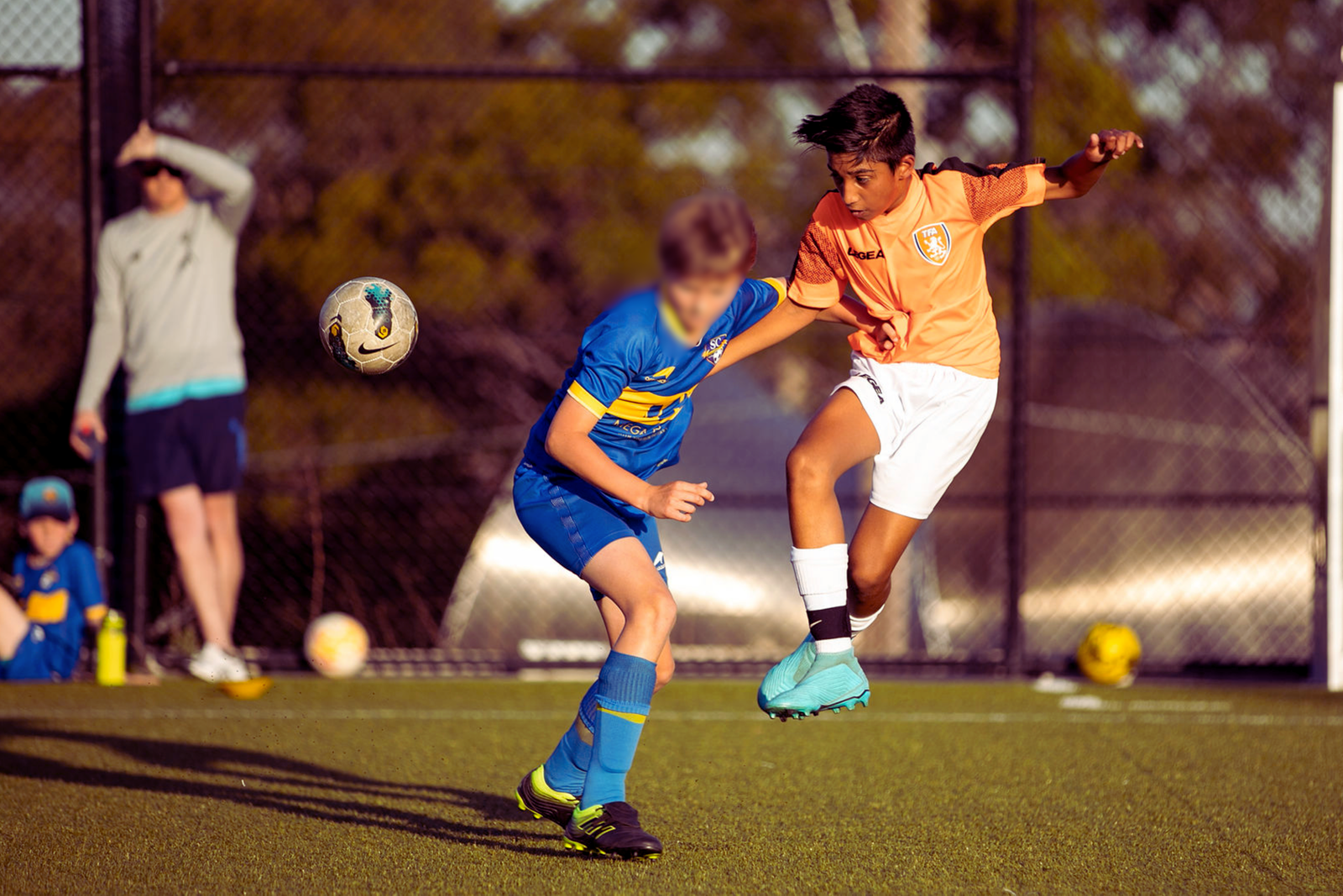 Football training session